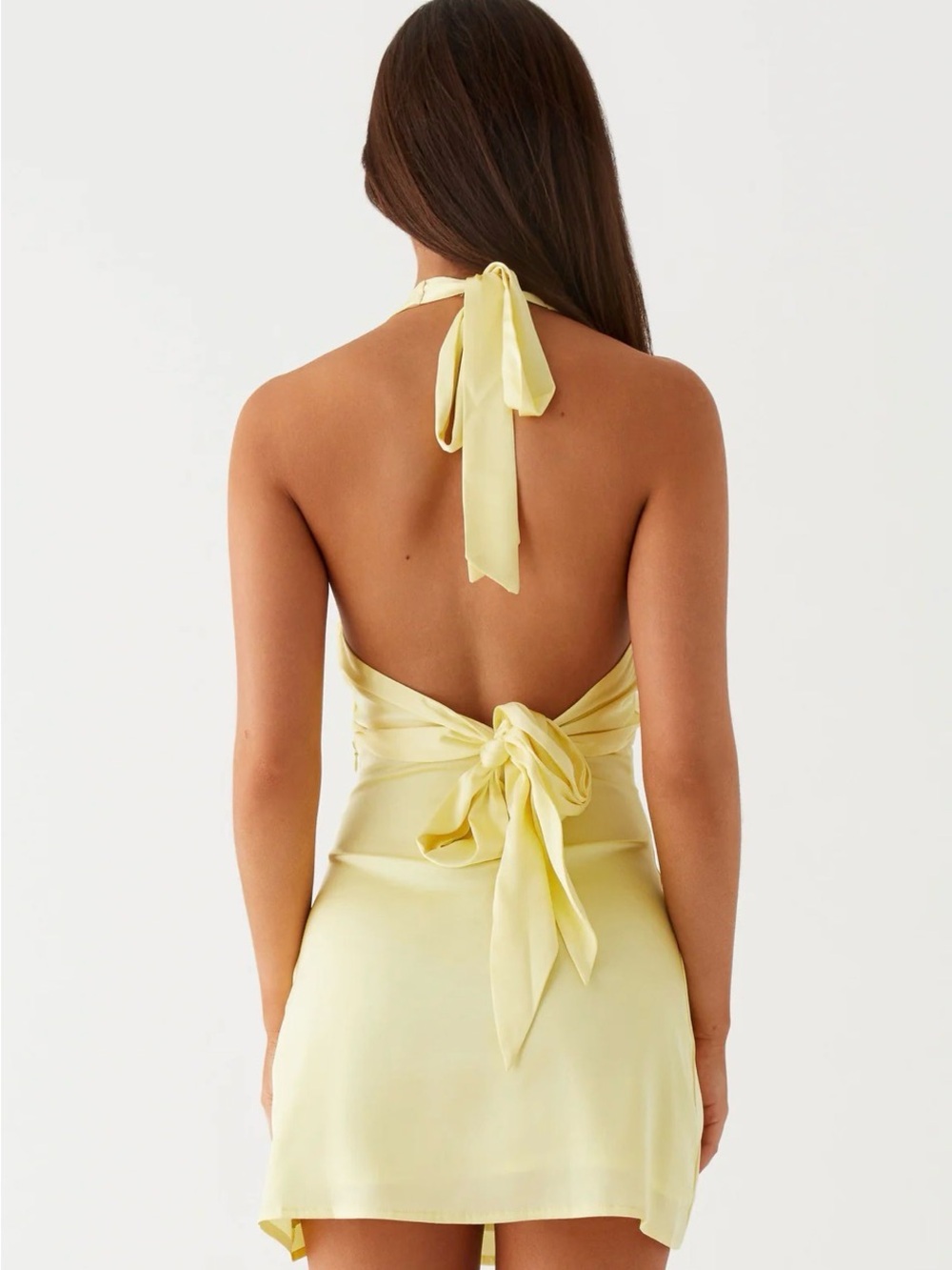 PepperMayo Heavy Hearted Mini Dress in Yellow, size US 4 - Picture 3 of 8